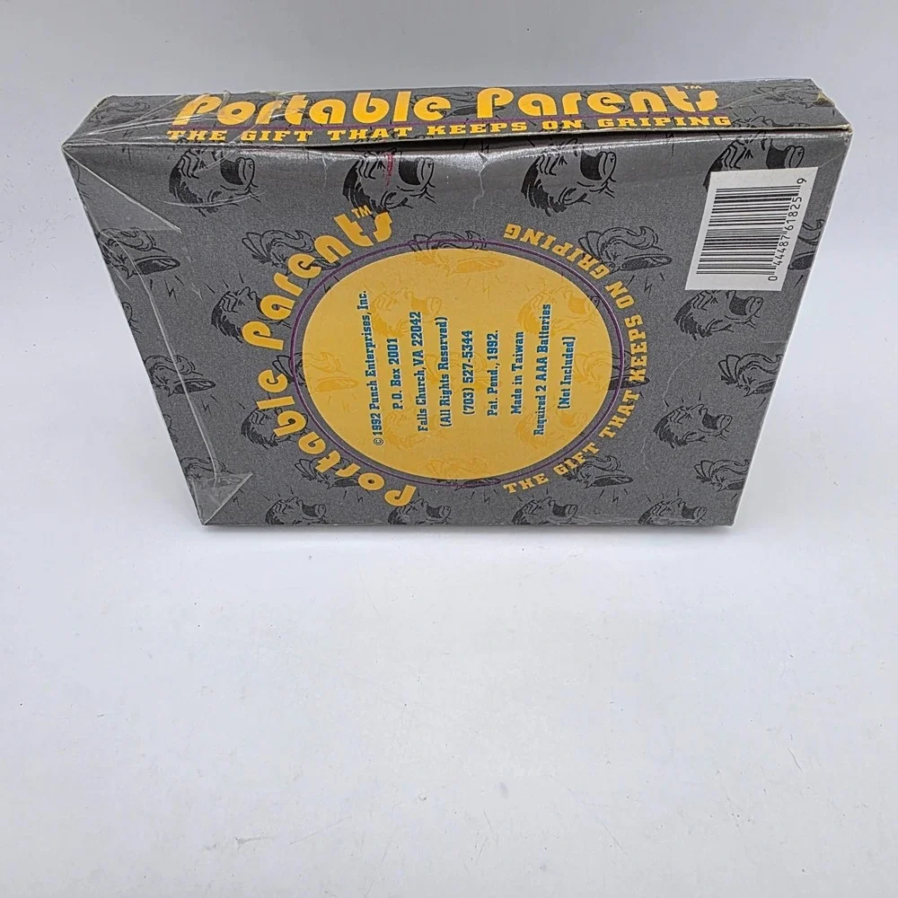 Portable Parents  MOM  Hand Held  6 Sayings Phrases Complaining 1992 NEW in BOX